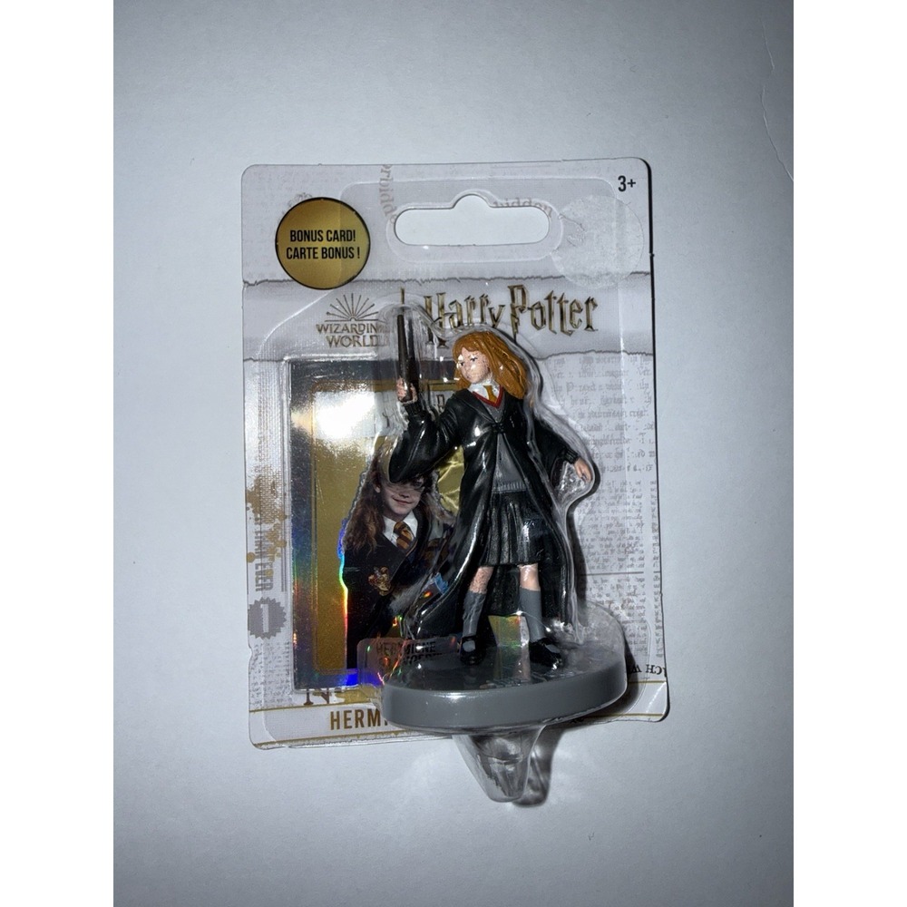 Harry Potter Hermione Granger Mini Figure Wizarding World Card Collectible NEW